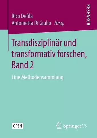 Transdisziplinär Und Transformativ Forschen, Band 2 cover