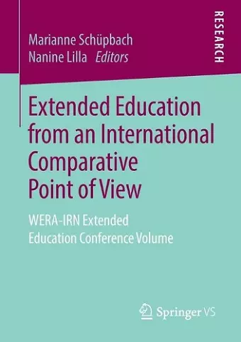 Extended Education from an International Comparative Point of View cover