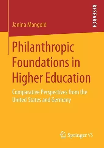 Philanthropic Foundations in Higher Education cover