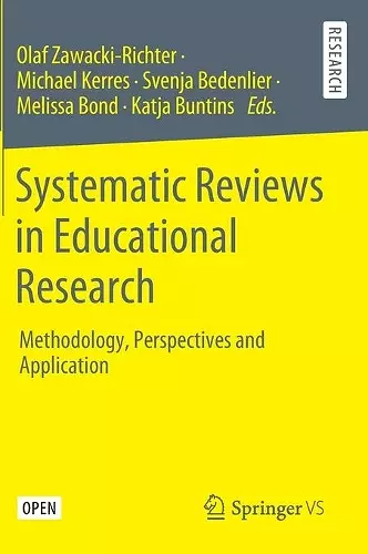 Systematic Reviews in Educational Research cover