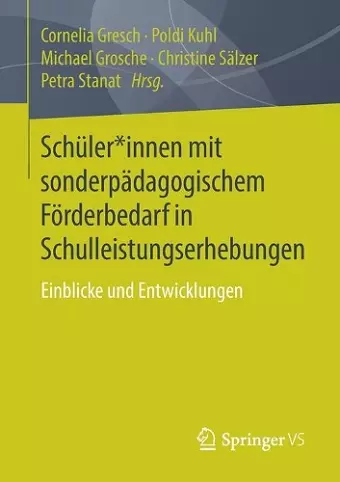 Schüler*innen mit sonderpädagogischem Förderbedarf in Schulleistungserhebungen cover