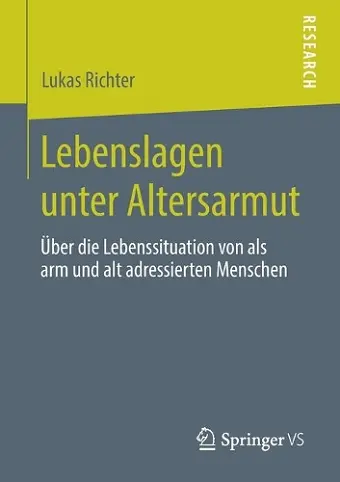 Lebenslagen unter Altersarmut cover