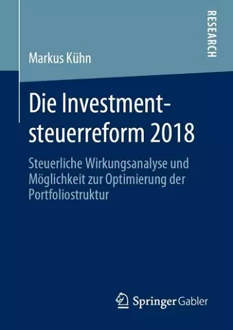 Die Investmentsteuerreform 2018 cover