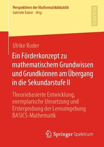 Ein Förderkonzept Zu Mathematischem Grundwissen Und Grundkönnen Am Übergang in Die Sekundarstufe II cover