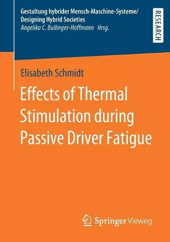 Effects of Thermal Stimulation during Passive Driver Fatigue cover