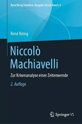 Niccolò Machiavelli cover