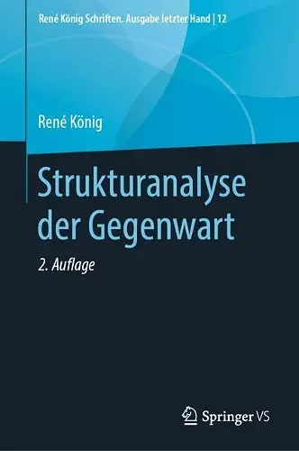 Strukturanalyse der Gegenwart cover