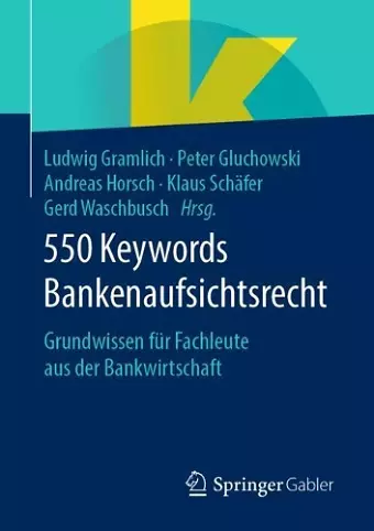 550 Keywords Bankenaufsichtsrecht cover