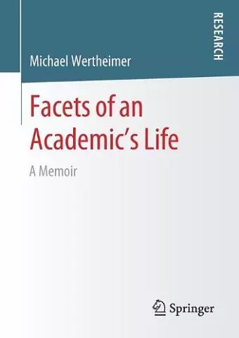 Facets of an Academic’s Life cover