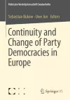 Continuity and Change of Party Democracies in Europe cover