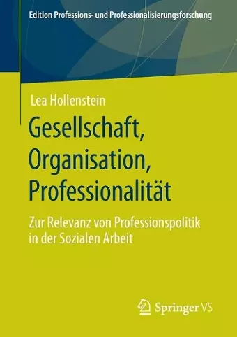 Gesellschaft, Organisation, Professionalität cover