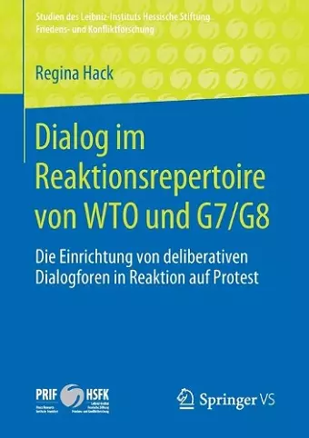 Dialog im Reaktionsrepertoire von WTO und G7/G8 cover