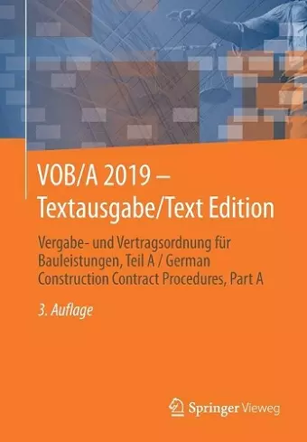 Vob/A 2019 - Textausgabe/Text Edition cover