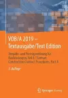 Vob/A 2019 - Textausgabe/Text Edition cover