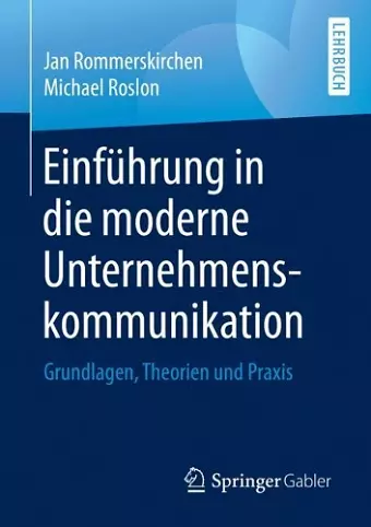 Einführung in die moderne Unternehmenskommunikation cover