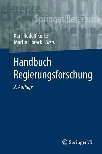 Handbuch Regierungsforschung cover