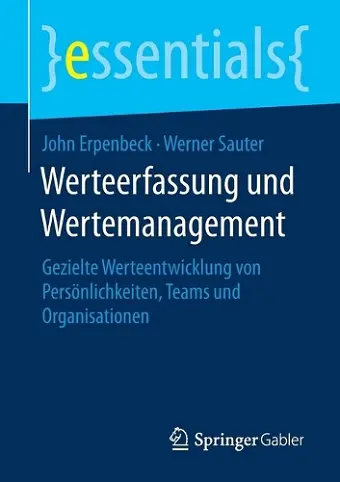 Werteerfassung und Wertemanagement cover