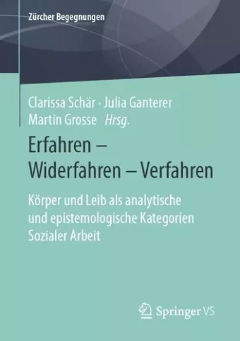 Erfahren – Widerfahren – Verfahren cover
