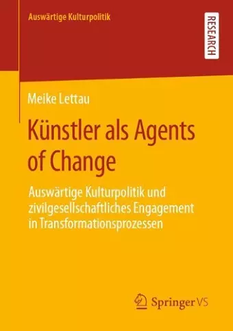 Künstler als Agents of Change cover