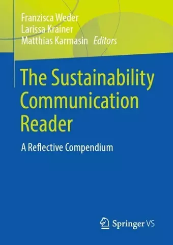 The Sustainability Communication Reader cover