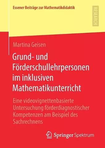 Grund- und Förderschullehrpersonen im inklusiven Mathematikunterricht cover