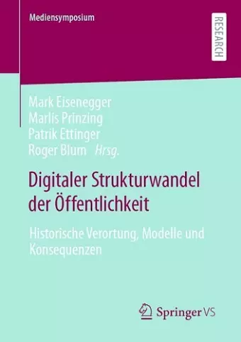Digitaler Strukturwandel der Öffentlichkeit cover