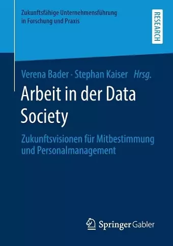 Arbeit in der Data Society cover