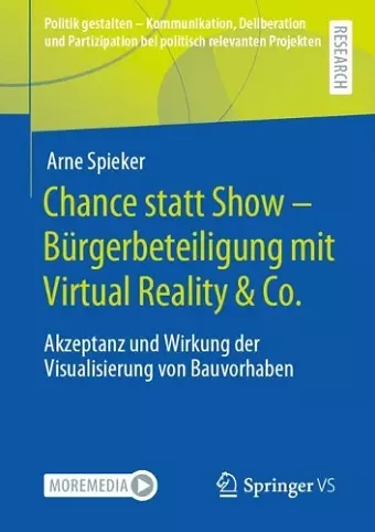 Chance statt Show – Bürgerbeteiligung mit Virtual Reality & Co. cover