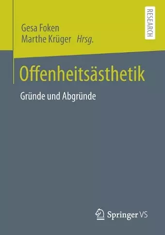 Offenheitsästhetik cover