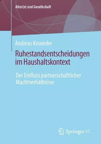 Ruhestandsentscheidungen im Haushaltskontext cover