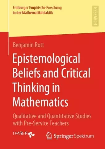 Epistemological Beliefs and Critical Thinking in Mathematics cover