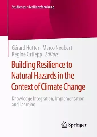 Building Resilience to Natural Hazards in the Context of Climate Change cover