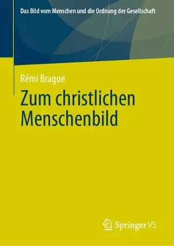 Zum christlichen Menschenbild cover