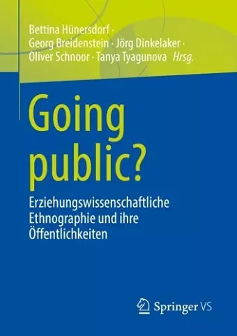 Going public? cover