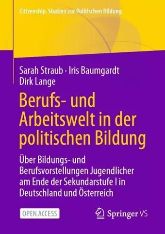 Berufs- Und Arbeitswelt in Der Politischen Bildung cover