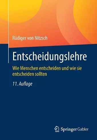 Entscheidungslehre cover