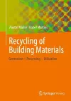 Recycling of Building Materials cover