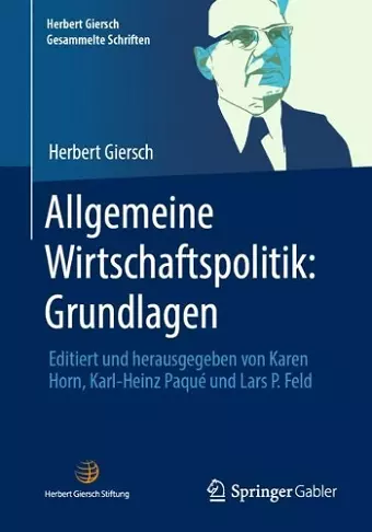 Allgemeine Wirtschaftspolitik: Grundlagen cover