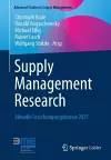 Supply Management Research cover