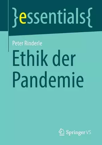 Ethik der Pandemie cover