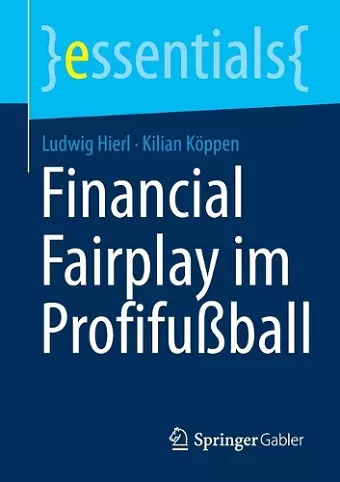 Financial Fairplay Im Profifußball cover