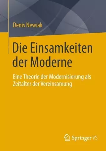 Die Einsamkeiten Der Moderne cover