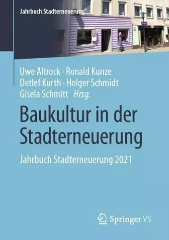 Baukultur in Der Stadterneuerung cover