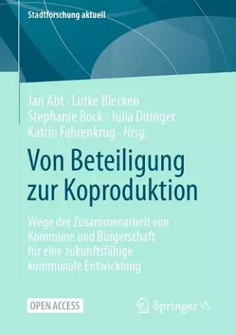 Von Beteiligung zur Koproduktion cover