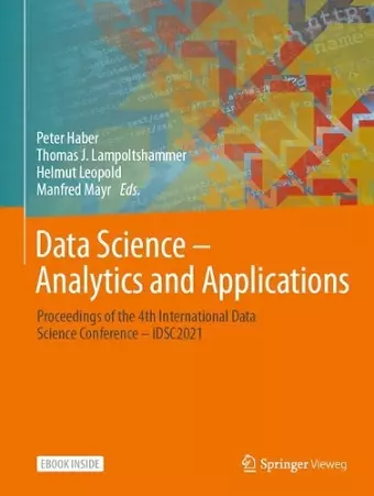 Data Science – Analytics and Applications cover