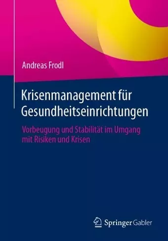Krisenmanagement für Gesundheitseinrichtungen cover