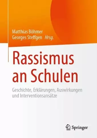 Rassismus an Schulen cover