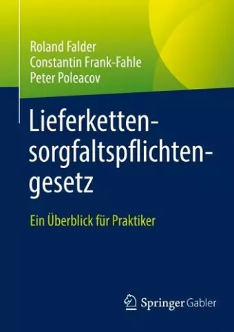 Lieferkettensorgfaltspflichtengesetz cover