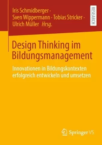 Design Thinking im Bildungsmanagement cover