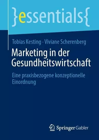 Marketing in der Gesundheitswirtschaft cover